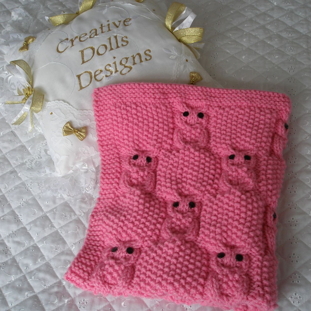 Owl Blanket Knitting Pattern 114